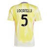 Maglia ufficiale Juventus Locatelli 5 Trasferta 2024-25 per Bambino